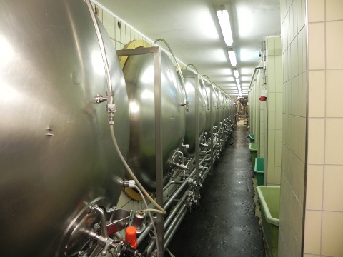 Thousands of litres of beer