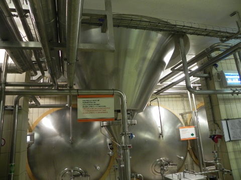The fermentation tank