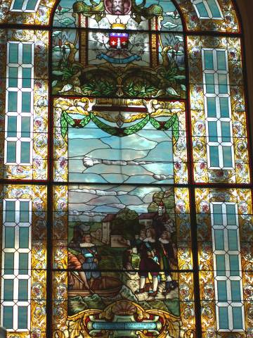 Stained window