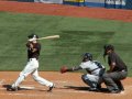Did he hit it ?