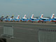 La Patrouille de France on the tarmac