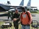 Stand and an American pilot
