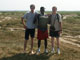 Erwan, Stan and Jean-Jacques on the Baie of the Somme