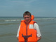 JJ ready for his boat ride