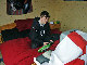 At his X Box