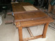 The table all clamped up
