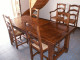 The dining area