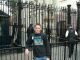 Outside Downing Street