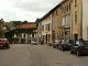 Looking down the street