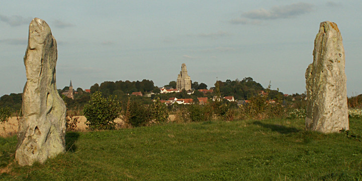 The devil's stones and Mont Saint Eloi