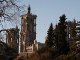 The cathedral towers