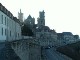 Dusk on the ramparts of Laon
