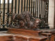The choir stalls