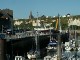 The marina and chapelle on the hill