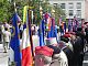 The standards of the veterans' associations
