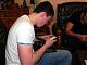 Jason says texting is better than talking because it takes longer to say absolutely nothing