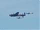 A Lancaster and two Spitfires