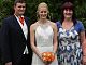 Hannah and her mum and dad