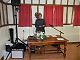Back indoors, Peter had all the music prepared