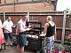 I knew his Orval apron would come in handy