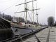 The Meridianas was once a training ship but is now a restaurant