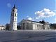 Cathedral Square with the belfry and Basilica