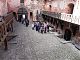 In the courtyard and; at last ! Other tourists.