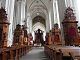 There is a lot of woodwork to admire in the Bernadine church