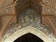 The decoration in St Patrick's RC Cathedral is mosaic and the ceiling is 24 metres high