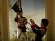 Sgt Patrick Masterson taking the Eagle of the 8th French Infantry at Barossa in 1811